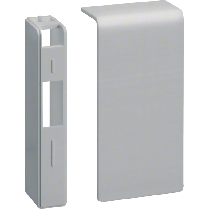 Заглушка торцевая HAGER SL new, крышка 40 мм, для профиля 20х80мм, 
